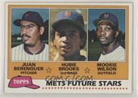 Future Stars - Juan Berenguer, Hubie Brooks, Mookie Wilson