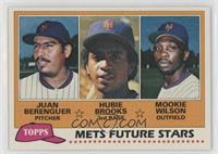 Future Stars - Juan Berenguer, Hubie Brooks, Mookie Wilson