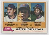 Future Stars - Juan Berenguer, Hubie Brooks, Mookie Wilson