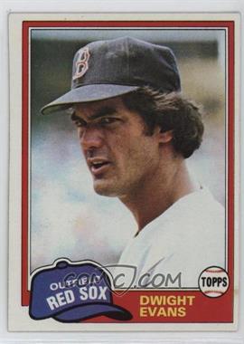 1981 Topps - [Base] #275 - Dwight Evans [EX to NM]