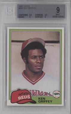 1981 Topps - [Base] #280 - Ken Griffey [BGS 9 MINT]