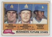 Future Stars - Rick Anderson, Greg Biercevicz, Rodney Craig [Good to …