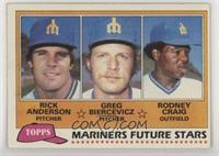 Future Stars - Rick Anderson, Greg Biercevicz, Rodney Craig