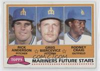 Future Stars - Rick Anderson, Greg Biercevicz, Rodney Craig