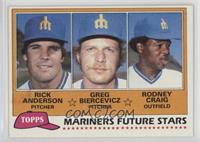 Future Stars - Rick Anderson, Greg Biercevicz, Rodney Craig