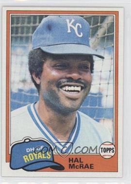 1981 Topps - [Base] #295 - Hal McRae