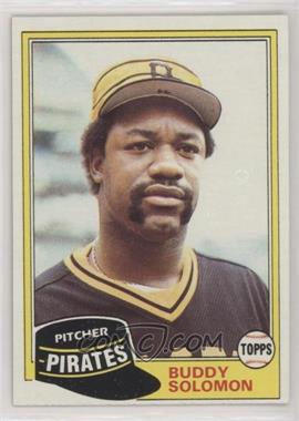 1981 Topps - [Base] #298 - Buddy Solomon