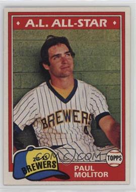 1981 Topps - [Base] #300 - Paul Molitor