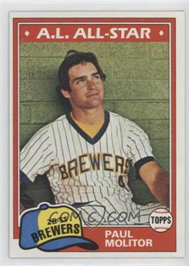 1981 Topps - [Base] #300 - Paul Molitor