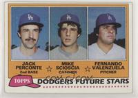 Future Stars - Jack Perconte, Mike Scioscia, Fernando Valenzuela [Good to&…