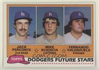 Future Stars - Jack Perconte, Mike Scioscia, Fernando Valenzuela