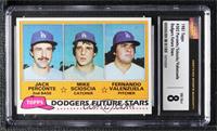 Future Stars - Jack Perconte, Mike Scioscia, Fernando Valenzuela [CSG 8&nb…