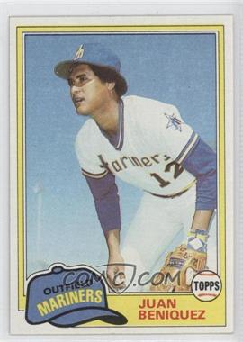 1981 Topps - [Base] #306 - Juan Beniquez