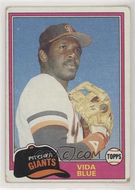 1981 Topps - [Base] #310 - Vida Blue [Good to VG‑EX]