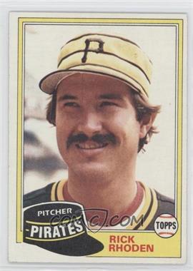 1981 Topps - [Base] #312 - Rick Rhoden