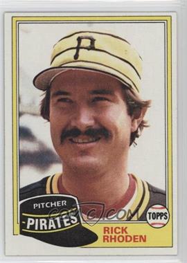 1981 Topps - [Base] #312 - Rick Rhoden