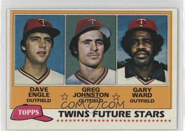 1981 Topps - [Base] #328 - Future Stars - Dave Engle, Greg Johnston, Gary Ward