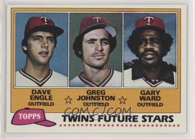 1981 Topps - [Base] #328 - Future Stars - Dave Engle, Greg Johnston, Gary Ward