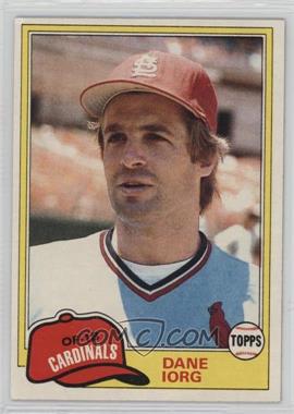 1981 Topps - [Base] #334 - Dane Iorg