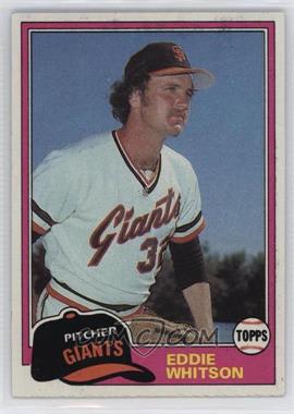 1981 Topps - [Base] #336 - Ed Whitson [Poor to Fair]