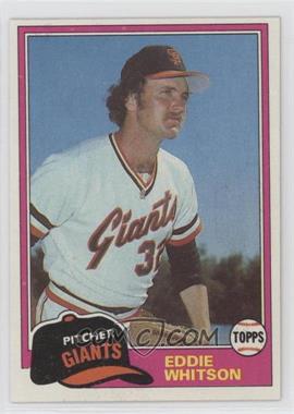 1981 Topps - [Base] #336 - Ed Whitson