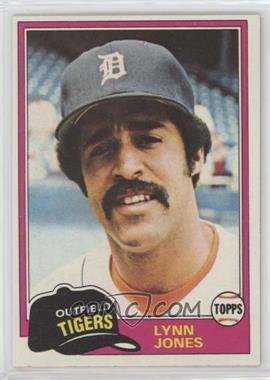 1981 Topps - [Base] #337 - Lynn Jones