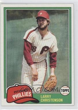 1981 Topps - [Base] #346 - Larry Christenson