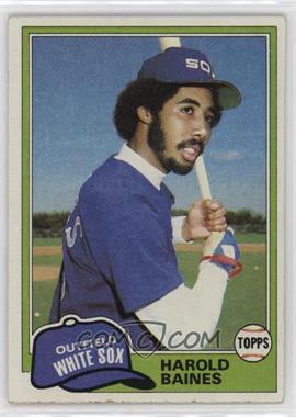 1981 Topps - [Base] #347 - Harold Baines