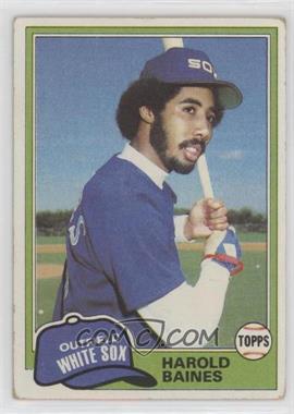 1981 Topps - [Base] #347 - Harold Baines [Good to VG‑EX]