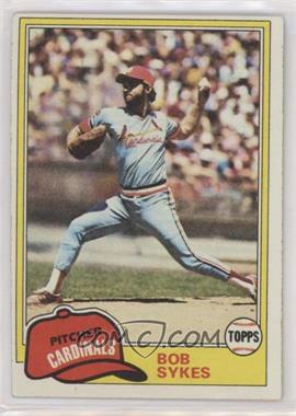 1981 Topps - [Base] #348 - Bob Sykes