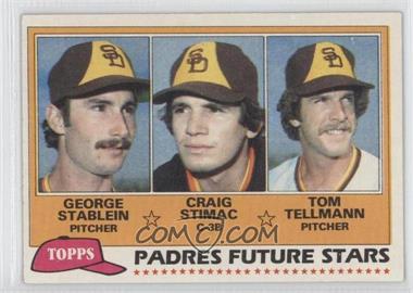 1981 Topps - [Base] #356 - Future Stars - George Stablein, Craig Stimac, Tom Tellmann