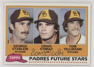 1981 Topps - [Base] #356 - Future Stars - George Stablein, Craig Stimac, Tom Tellmann