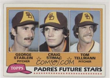 1981 Topps - [Base] #356 - Future Stars - George Stablein, Craig Stimac, Tom Tellmann