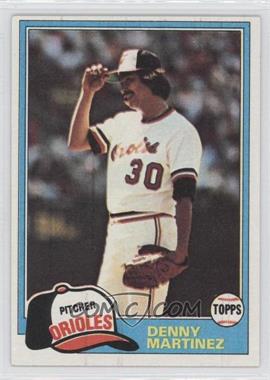 1981 Topps - [Base] #367 - Dennis Martinez
