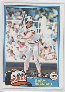 1981 Topps - [Base] #37 - Gary Roenicke