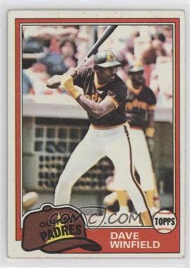 1981 Topps - [Base] #370 - Dave Winfield [Good to VG‑EX]