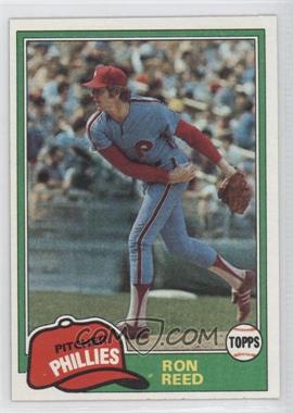 1981 Topps - [Base] #376 - Ron Reed