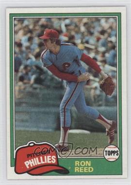 1981 Topps - [Base] #376 - Ron Reed