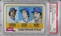 Future Stars - Carlos Lezcano, Steve Macko, Randy Martz [PSA 9 MINT]