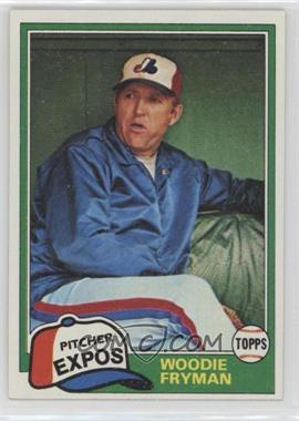 1981 Topps - [Base] #394 - Woodie Fryman