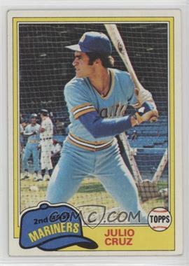 1981 Topps - [Base] #397 - Julio Cruz [Noted]