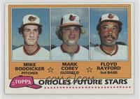 Future Stars - Mike Boddicker, Mark Corey, Floyd Rayford