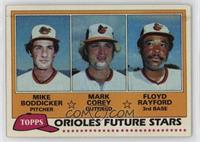 Future Stars - Mike Boddicker, Mark Corey, Floyd Rayford