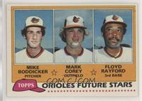Future Stars - Mike Boddicker, Mark Corey, Floyd Rayford