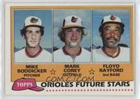 Future Stars - Mike Boddicker, Mark Corey, Floyd Rayford