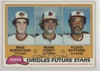 Future Stars - Mike Boddicker, Mark Corey, Floyd Rayford [Good to VG&…