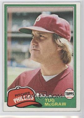 1981 Topps - [Base] #40 - Tug McGraw