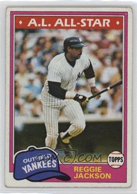 1981 Topps - [Base] #400 - Reggie Jackson