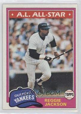 1981 Topps - [Base] #400 - Reggie Jackson