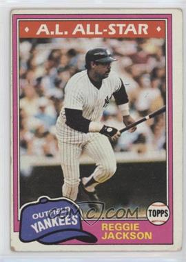 1981 Topps - [Base] #400 - Reggie Jackson